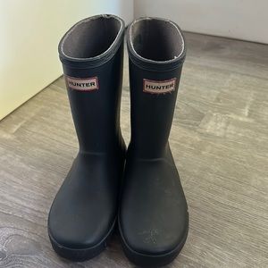 Hunter boots dark navy blue , US size 12